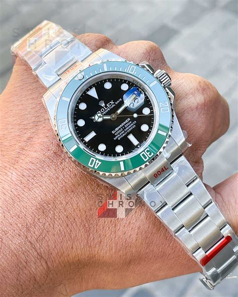 rolex submariner hulk vs starbucks|Rolex Submariner Starbucks for sale.